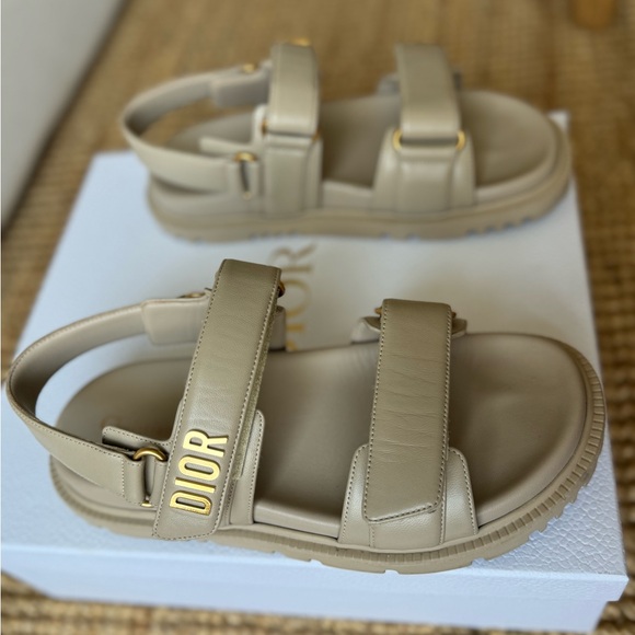 DIOR SANDALS - size 37 (EU) or 7 US - Picture 1 of 5